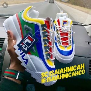 multicolor fila disruptor